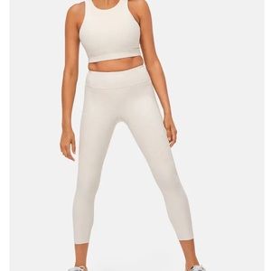 OUTDOOR VOICES OATMEAL LEGGINGS